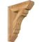 Ekena Millwork Olympic Slat Rough Sawn Bracket, Western Red Cedar, 4"W x 16"D x 20"H BKT04X16X20OLY06RWR - alternate 1